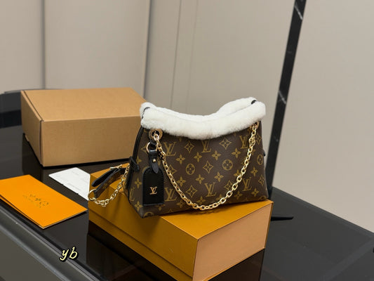 Brown Monogram Fluff Rylo Bag