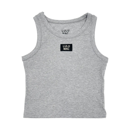 Lulu Mac Sport Grey Tank