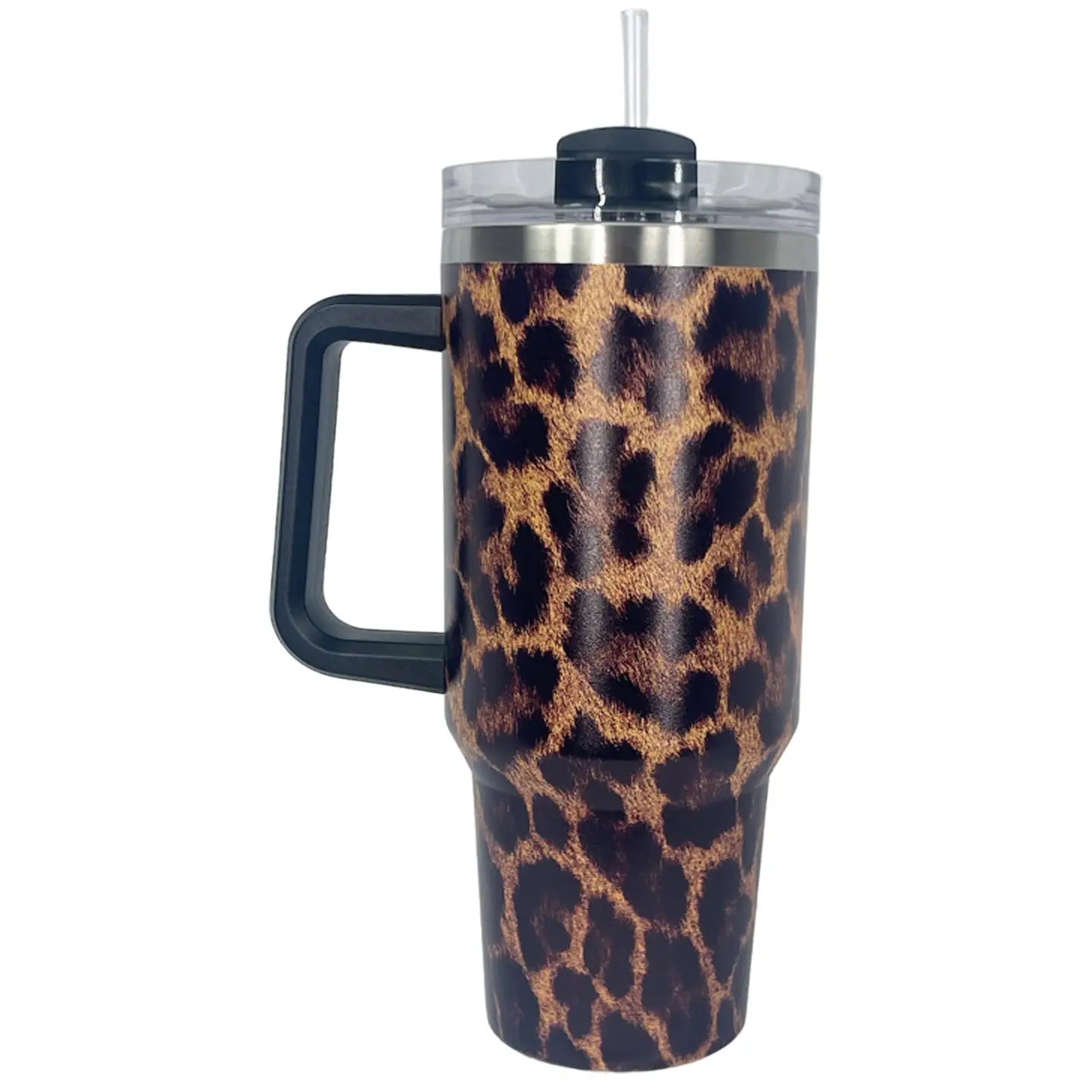 Brown Leopard Tumbler