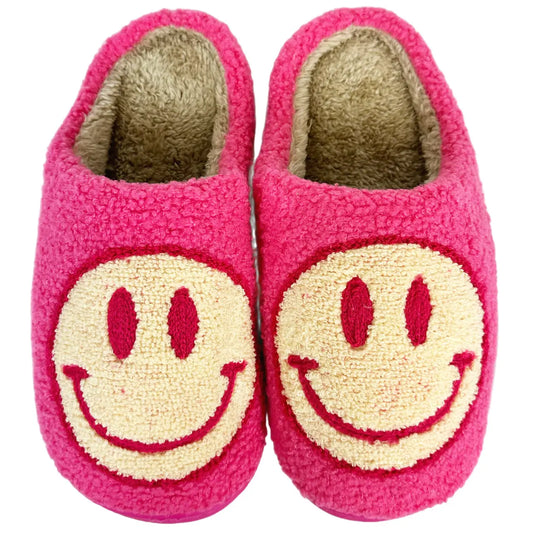 Pink Smile Slippers