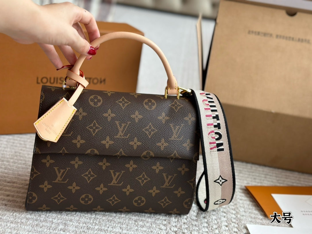 Brown Monogram Cluny Mini Bags