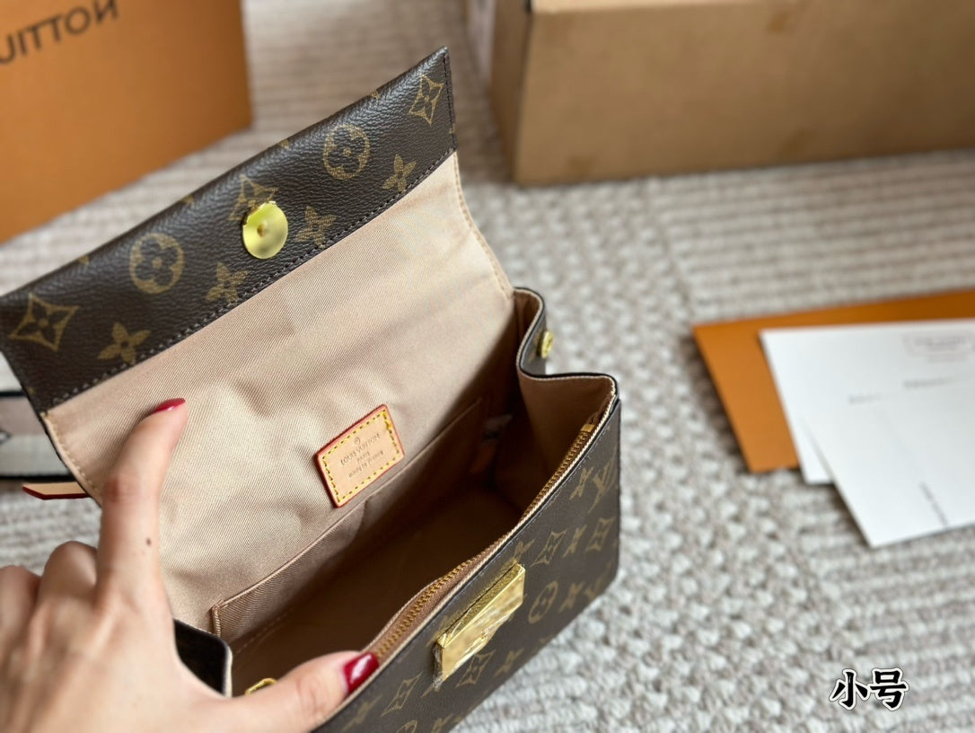 Brown Monogram Cluny Mini Bags