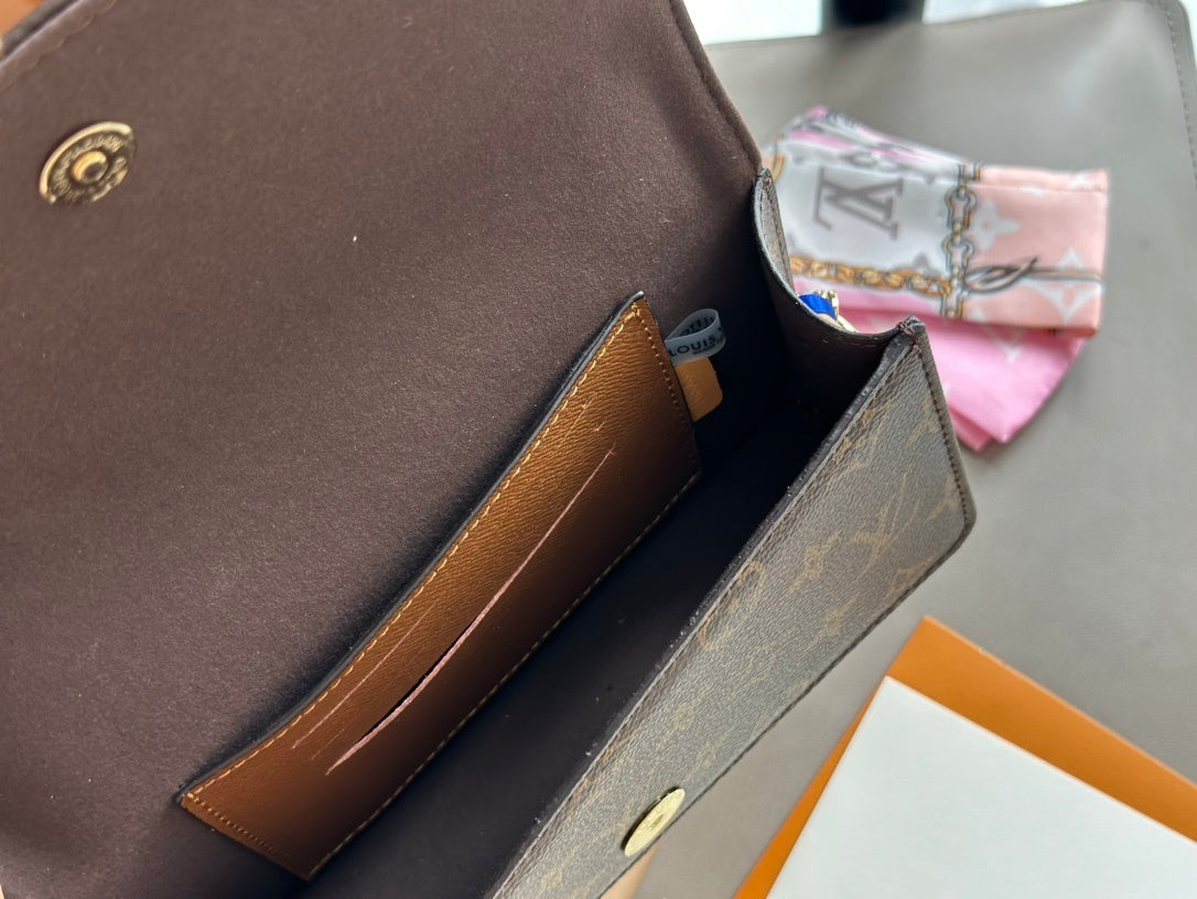 Brown Monogram Lily Crossbody Bag