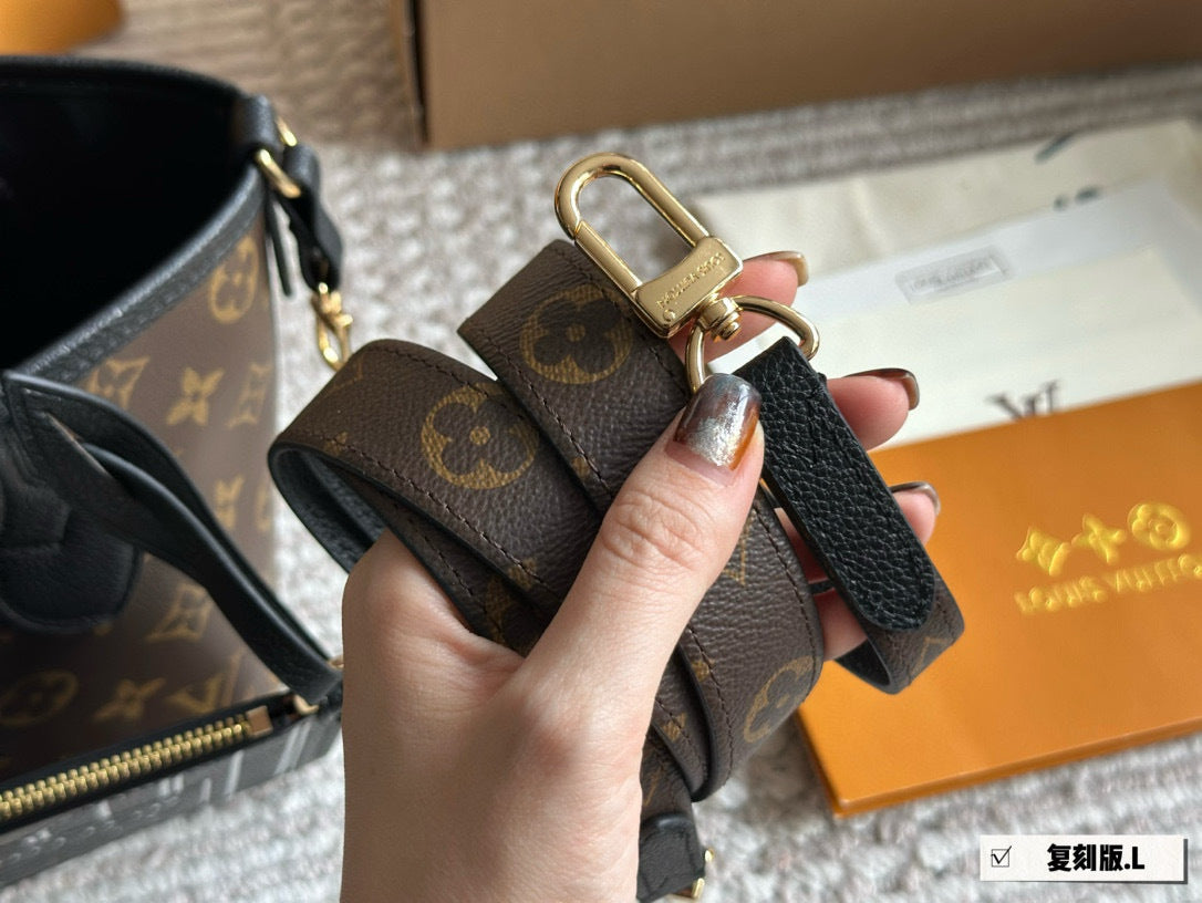 Brown Monogram Mini Color Carryalls