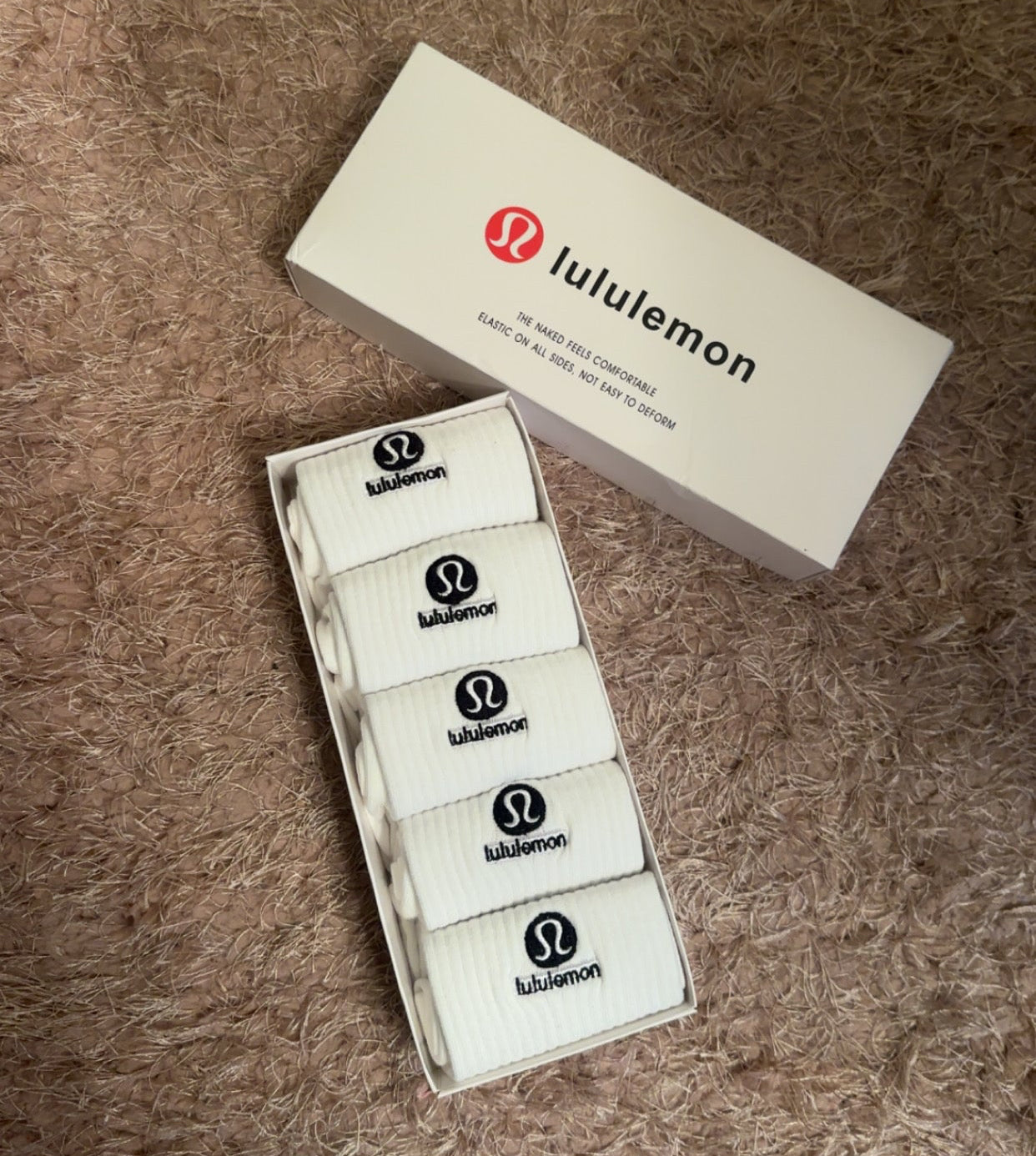 🍋 White Socks (5pk)