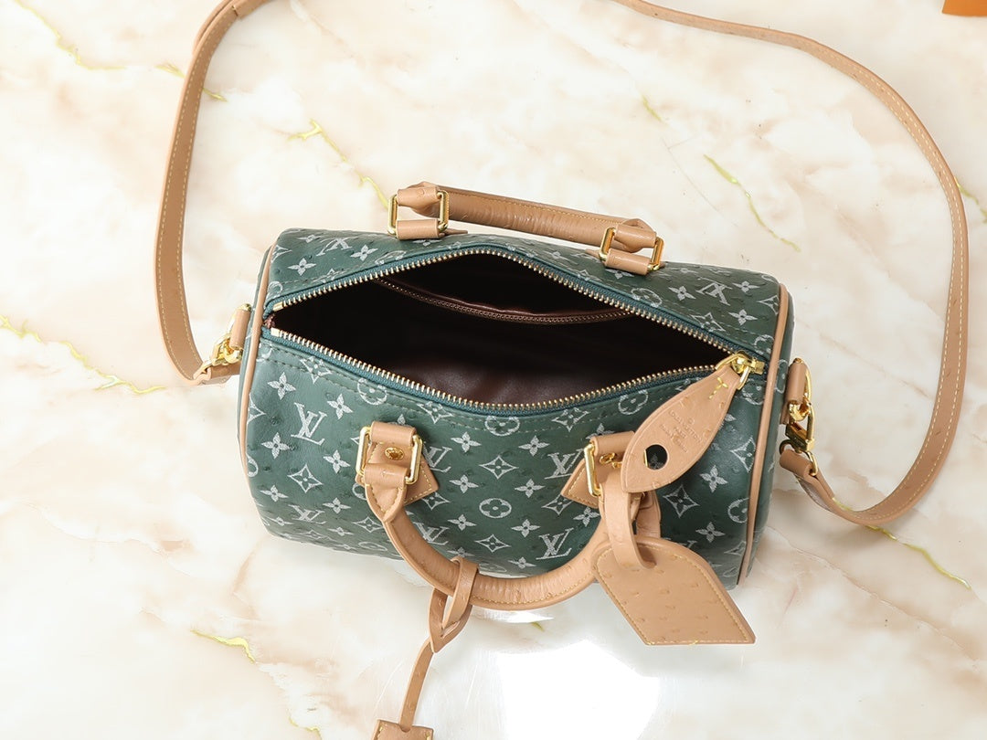 Green Monogram Mini Duffle Bags
