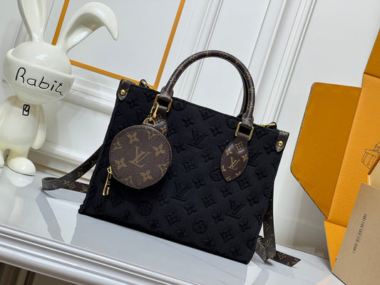 Monogram Velvet On the Move Totes