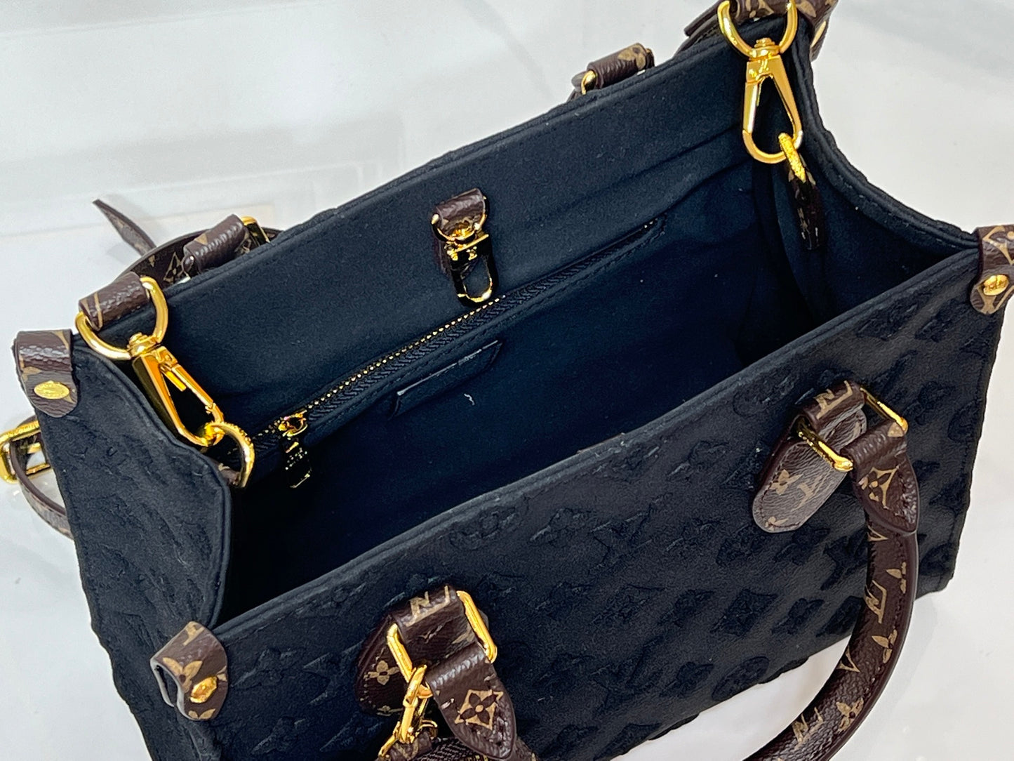 Monogram Velvet On the Move Totes