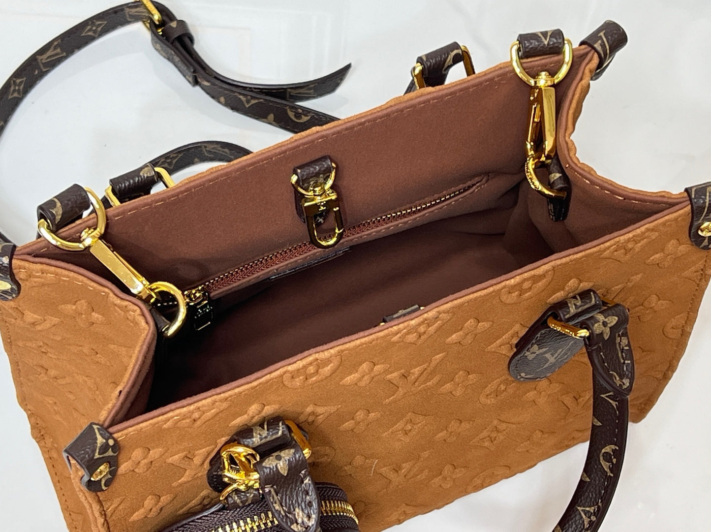 Monogram Velvet On the Move Totes