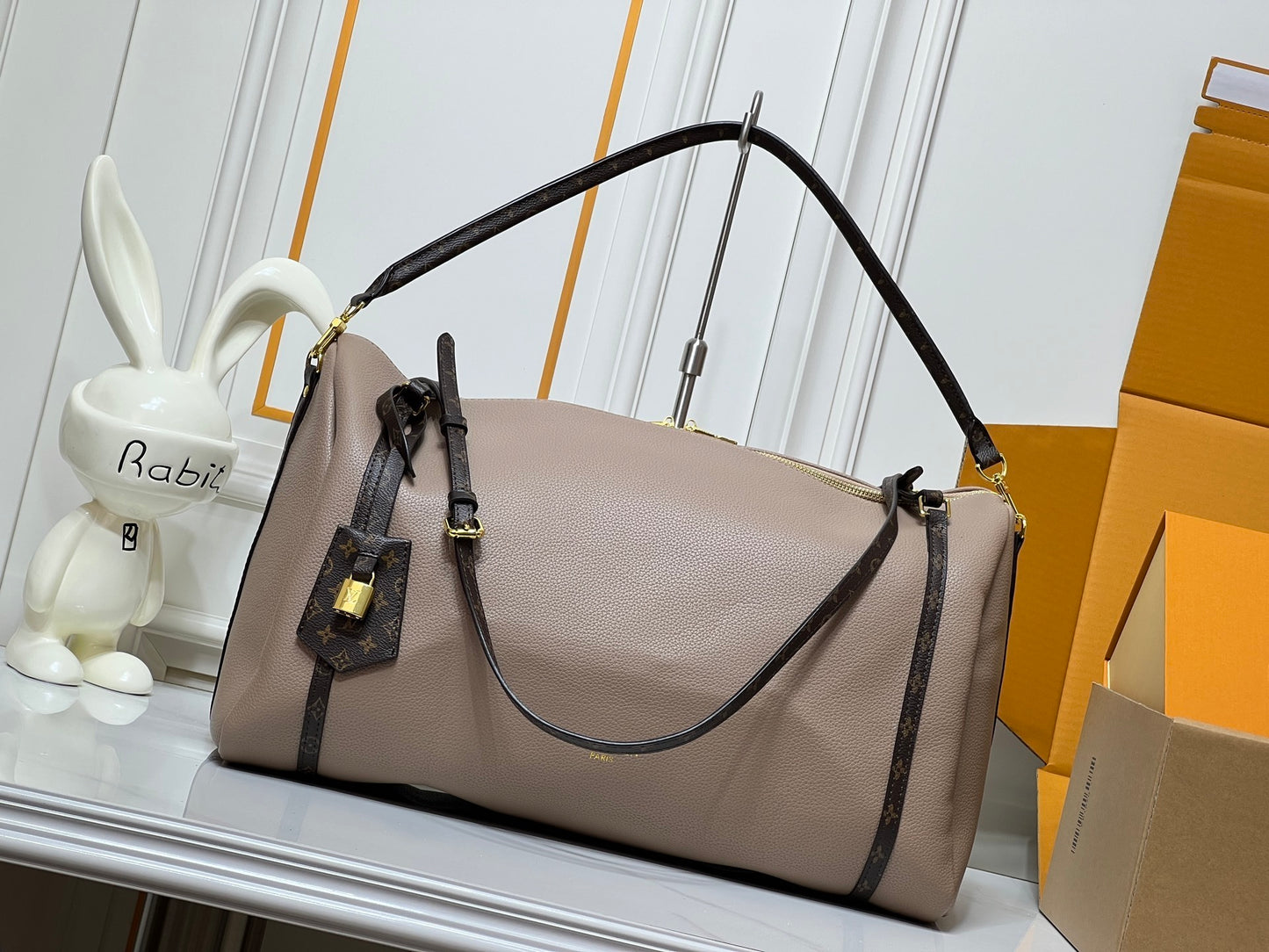 Monogram Leather Express Duffle Bags