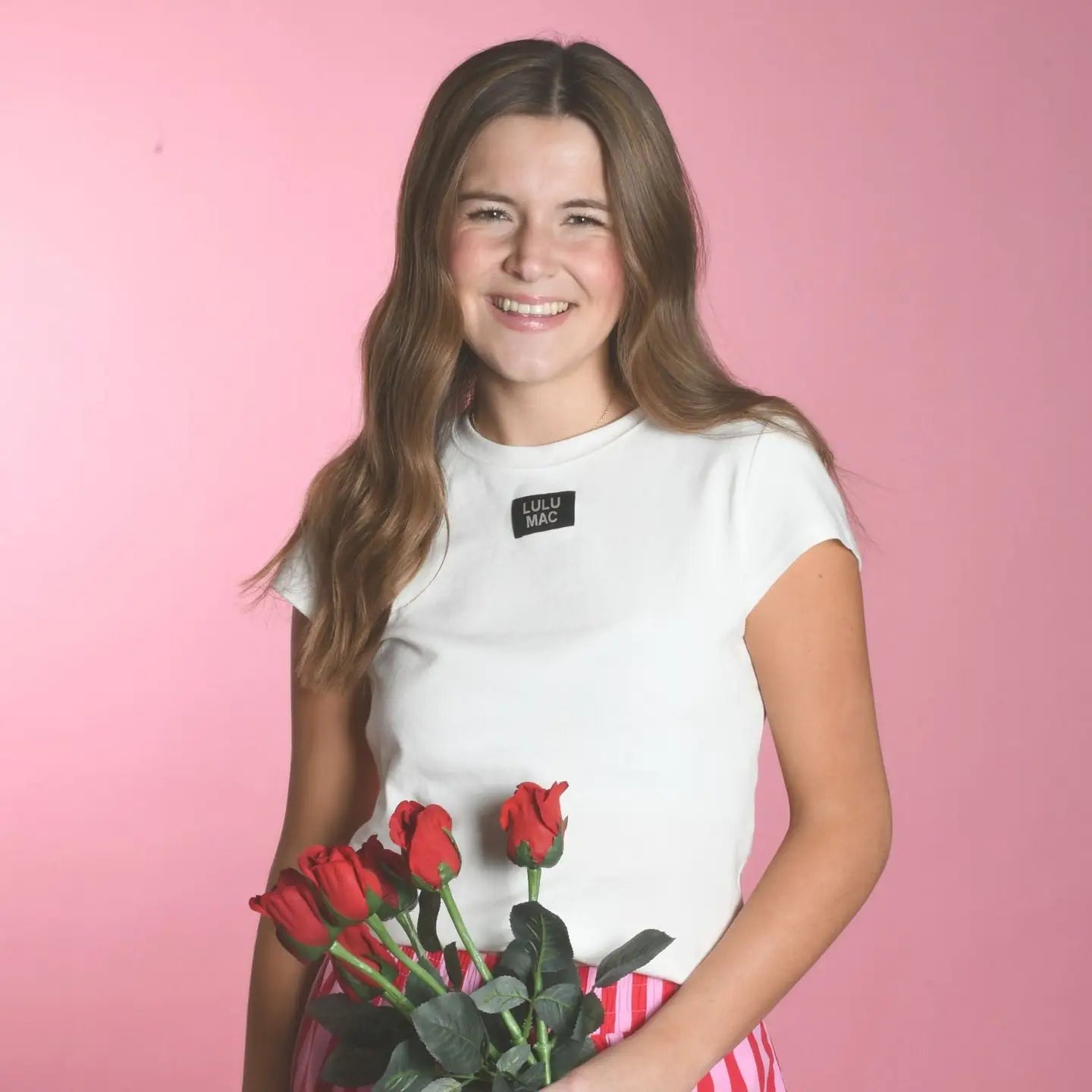 Lulu Mac White Babydoll Top