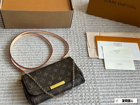 Brown Monogram Favorite Bag