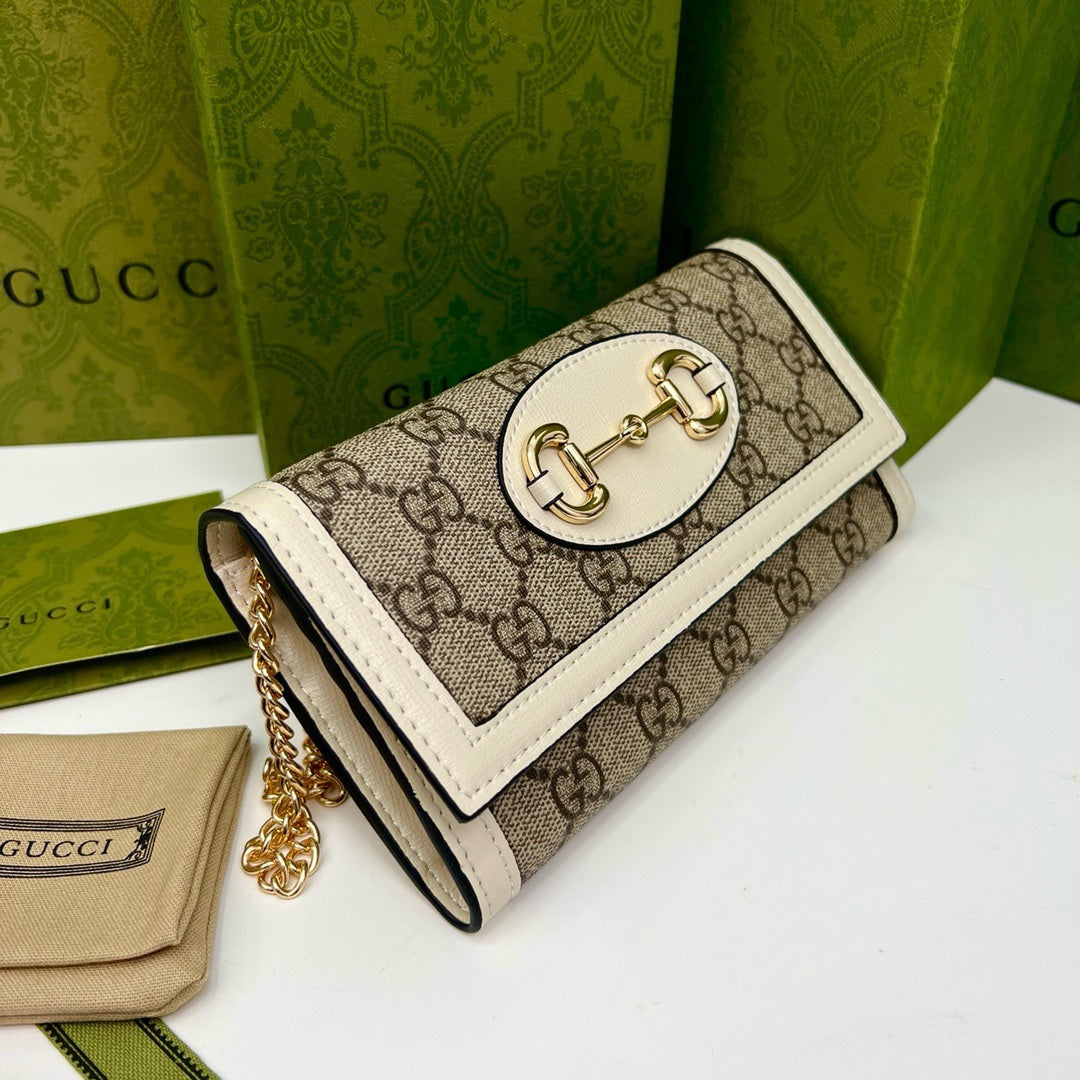 Double G Metal Wallet Bags