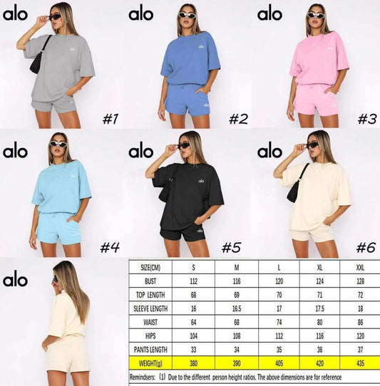 A L O Short Sleeve Sets