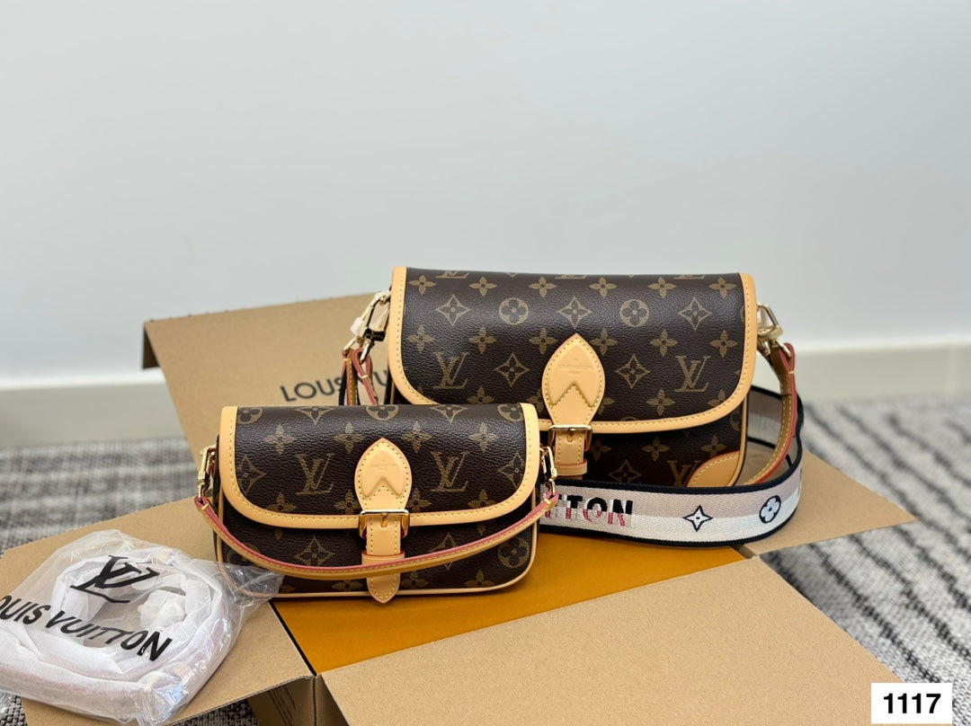 Monogram Saddle Crossbody Bags