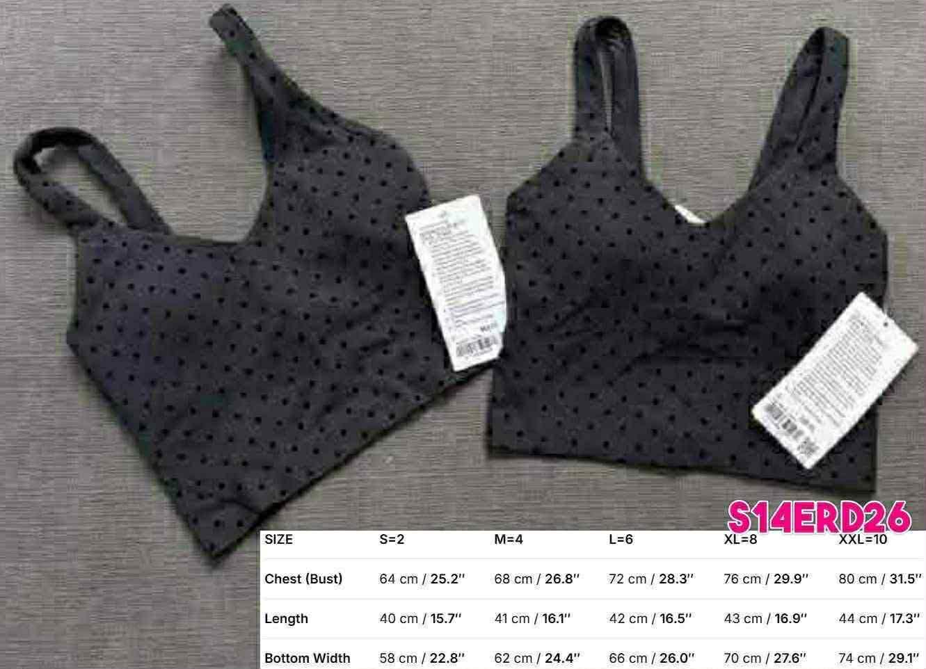 🍋 Black Polka Dot Cropped Tank Top