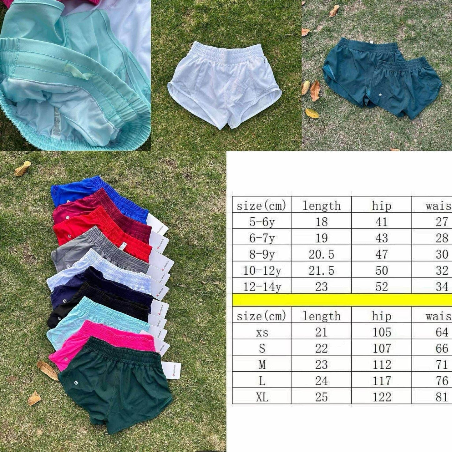 🍋 Hot High-Rise Shorts 2.5”