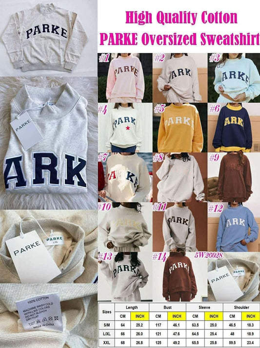 PARK Oversized Sweatshirts (1:1)