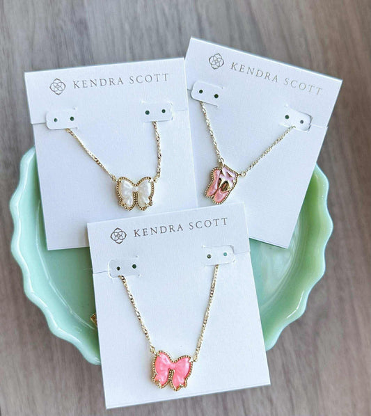 Kendra Bow/Ballet Necklaces
