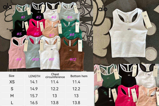 ALL Ribbed Tank Tops