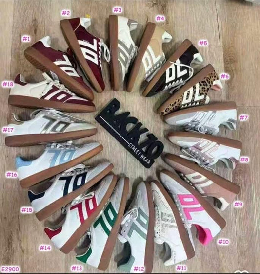 BK 70 Multicolor Vintage Sneakers