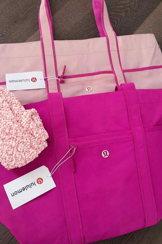 🍋 Pink Tote Bags