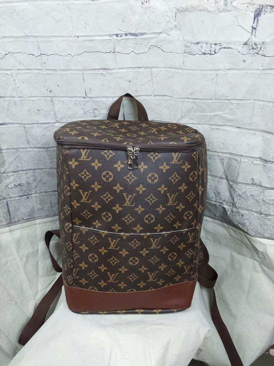 Brown Monogram Backpack Cooler