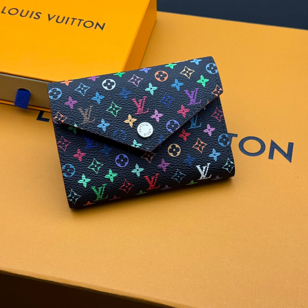 Monogram Rainbow Zip Wallets