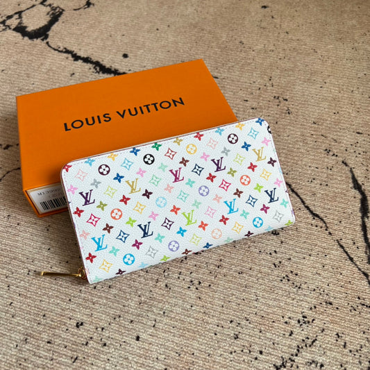 Monogram Rainbow Zip Wallets