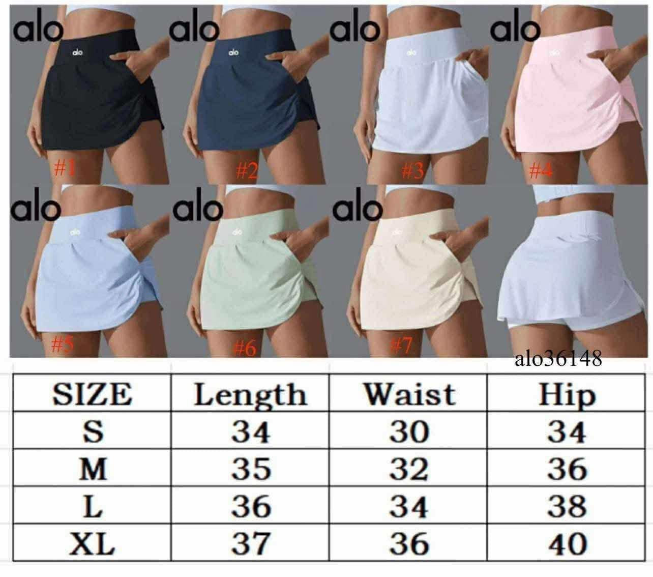 A L O Tennis Skirts