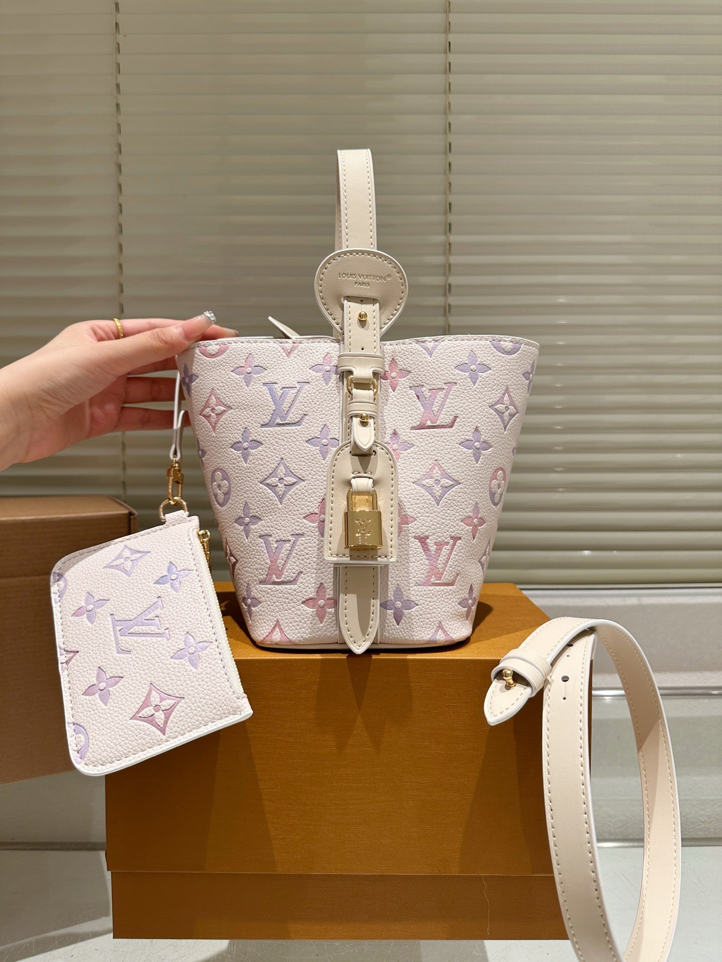 Pink/Purple Monogram Travel Bag