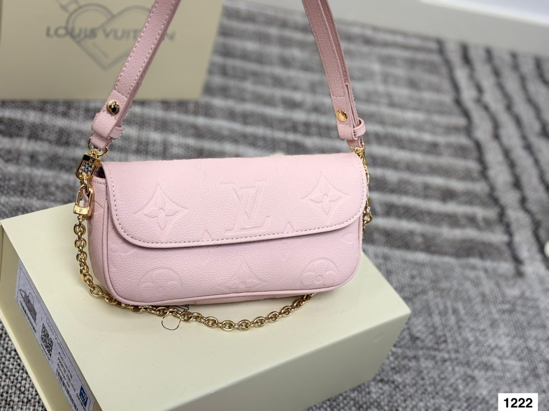 Pink Monogram Ivy Flap Bag