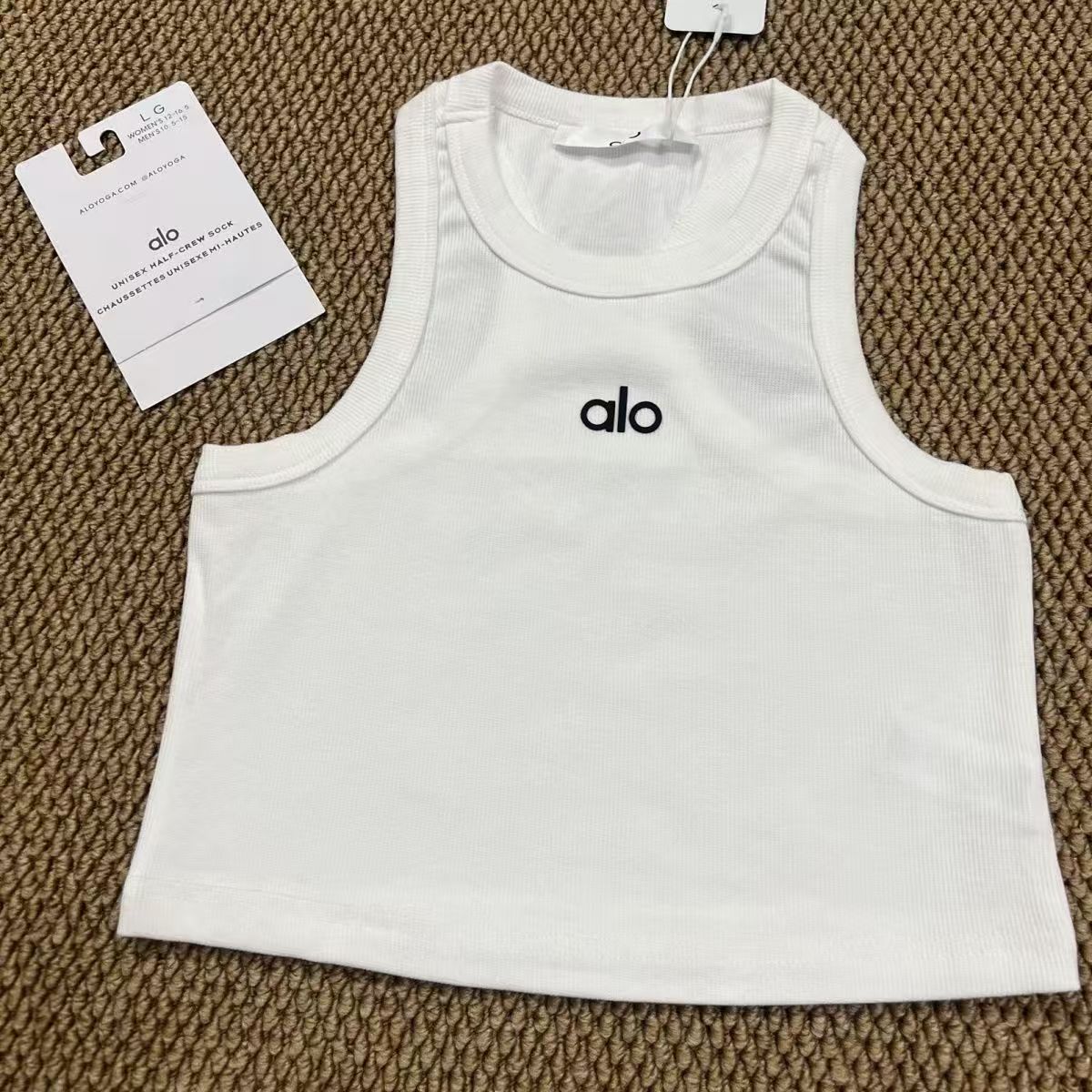 A L O Cropped Tank Tops