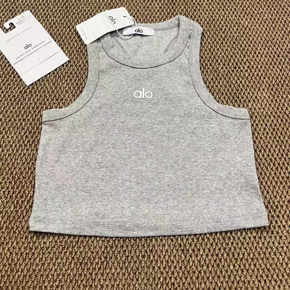 A L O Cropped Tank Tops