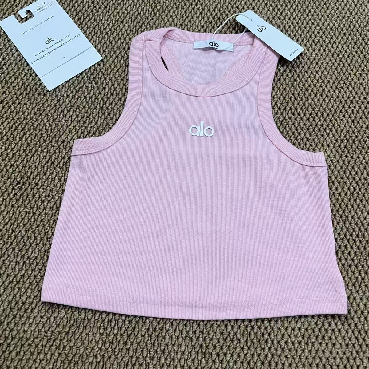 A L O Cropped Tank Tops