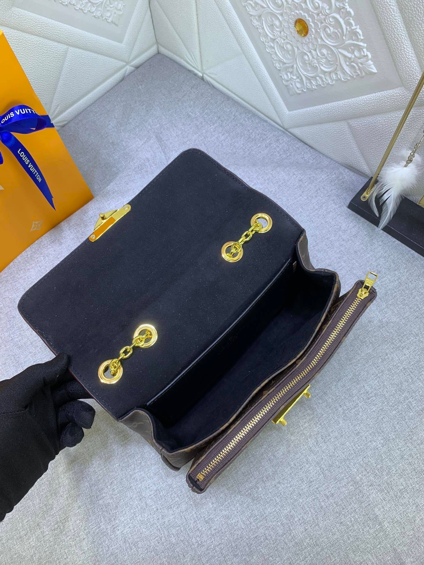 Monogram Signature Embossed Bags
