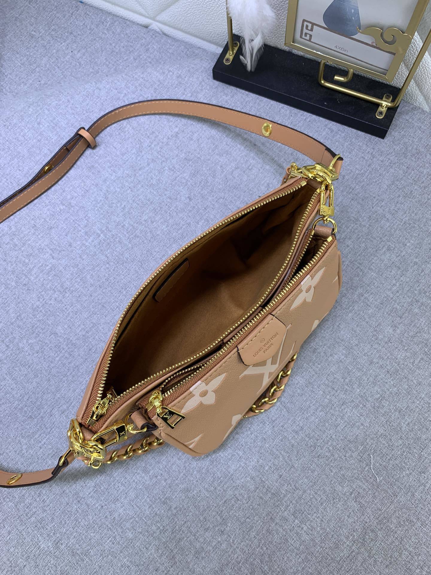 Monogram Double Pouch Bags