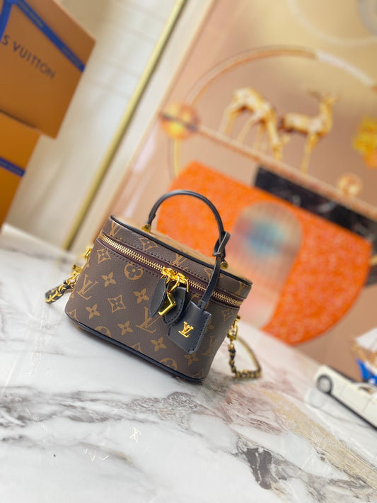 Monogram Slim Makeup Bag Purses