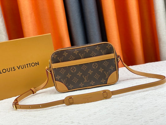 Brown Monogram Clara Bag