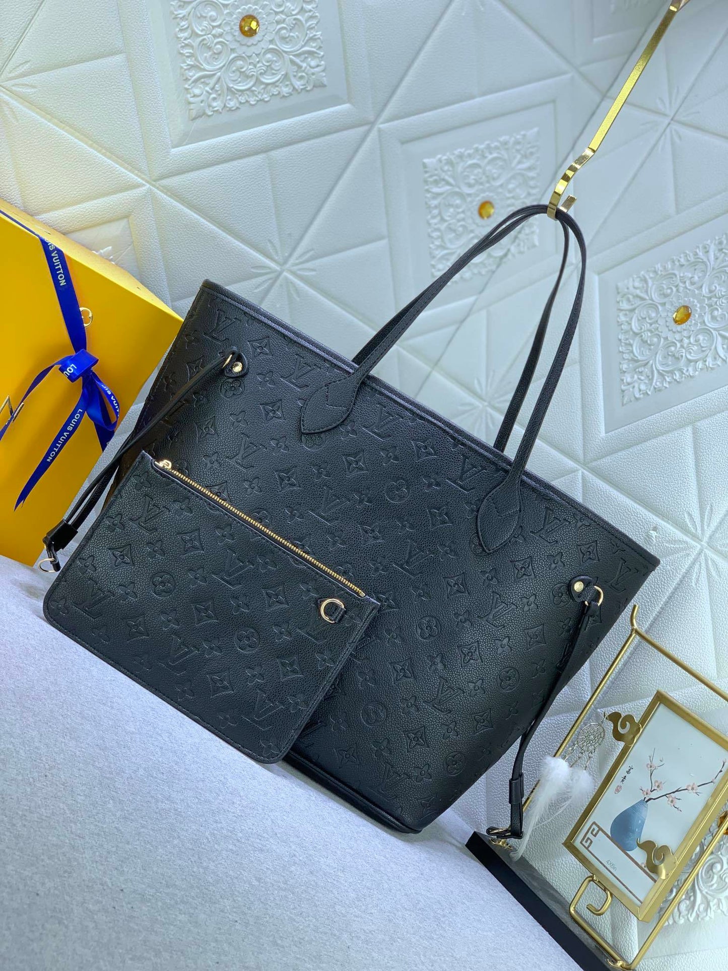 Monogram Fall Carryalls (Small Embossing)