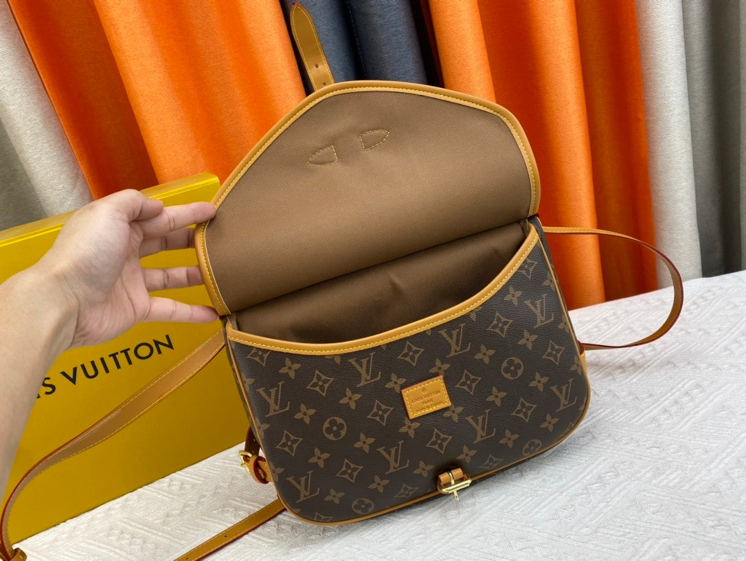 Brown Monogram Two Faced Bag
