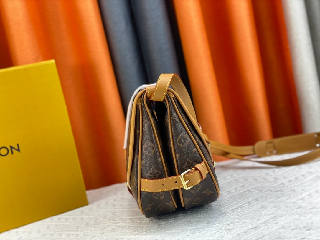 Brown Monogram Two Faced Bag