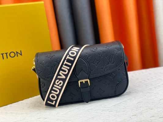 Monogram Fall Mini Saddle Crossbody Bags