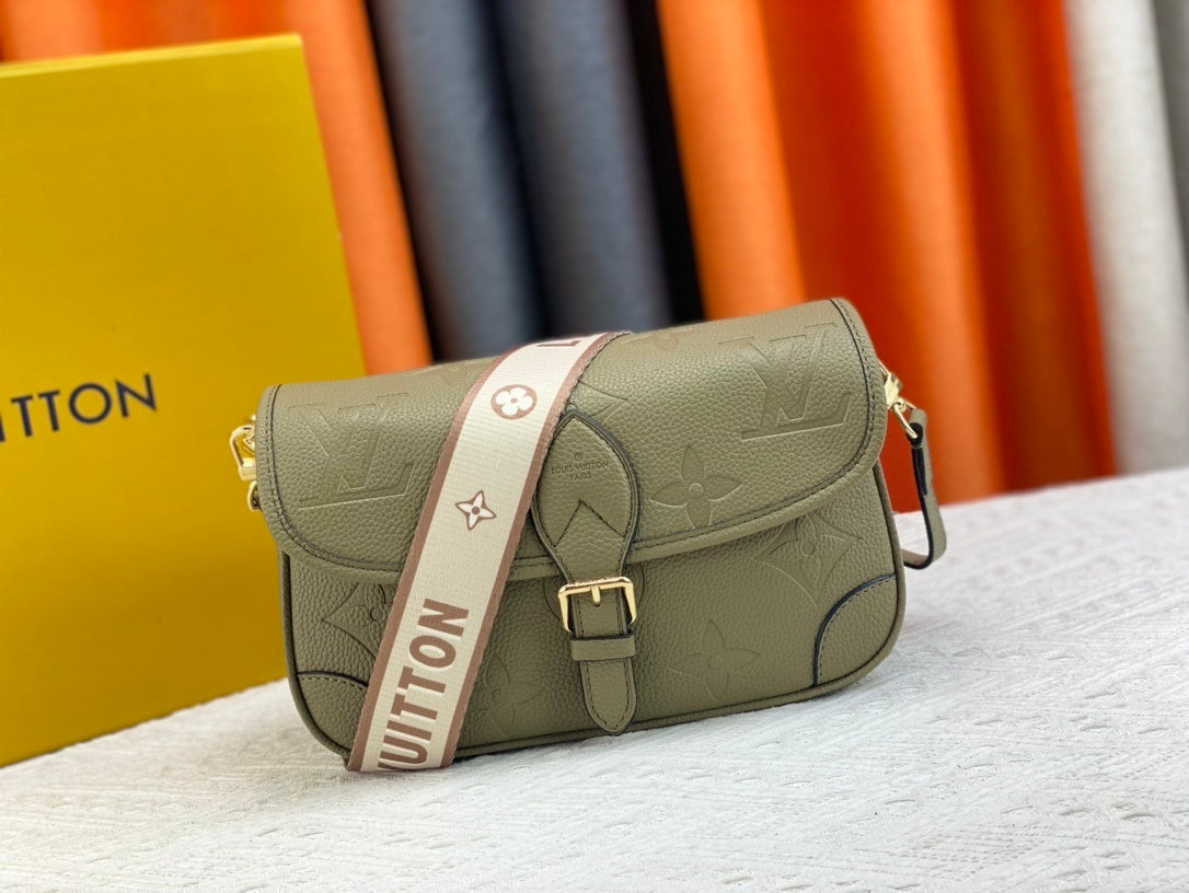 Monogram Fall Mini Saddle Crossbody Bags
