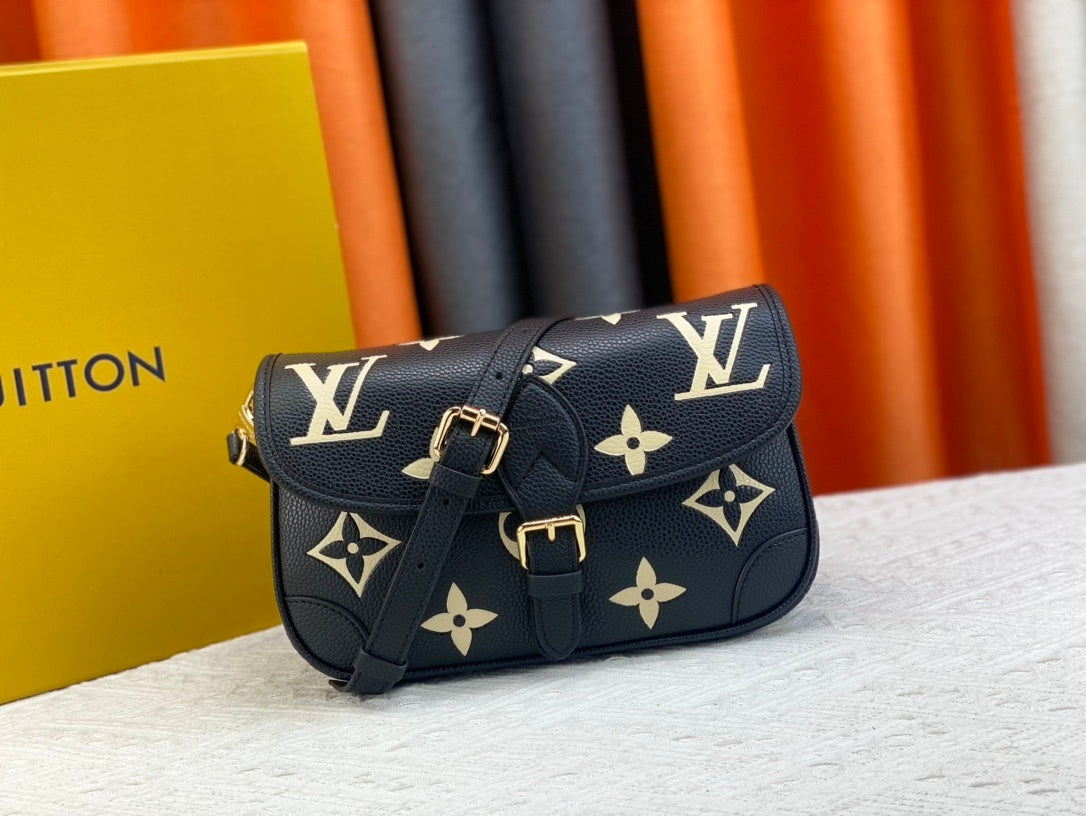 Monogram Fall Mini Saddle Crossbody Bags